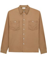 Saint Laurent - Button-Up Long-Sleeved Shirt - Lyst