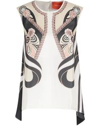 La DoubleJ - San Carlo Floral-Print Top - Lyst