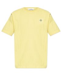Stone Island - Compass Patch T-Shirt - Lyst