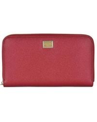 Dolce & Gabbana - Logo Details Wallet - Lyst