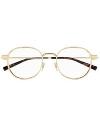 Saint Laurent - Eyewear Oval Frame Glasses - Lyst