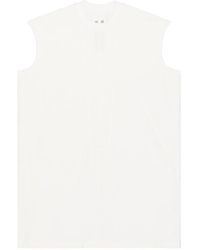 Rick Owens - Splintered Tarp Sleeveless Tank Top - Lyst