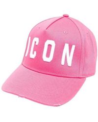 DSquared² - Icon Embroidered Baseball Cap - Lyst