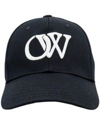 Off-White c/o Virgil Abloh - Logo Embroidered Curved-Peak Baseball Cap - Lyst