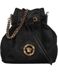 Versace - La Medusa Bucket Bag - Lyst