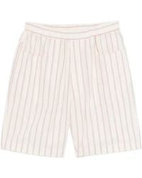 RANRA - Striped Shorts - Lyst