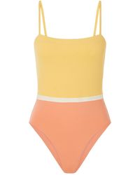 Eres - Color-Block Stretch Swimsuit - Lyst