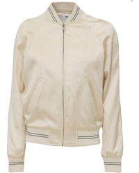 Celine - Nylon Baseball Casual Jacket - Lyst