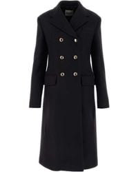 Miu Miu - Long-Sleeved Double-Breasted Coat - Lyst