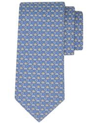 Ferragamo - Frog Print Silk Tie - Lyst