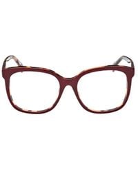 Max Mara - Square Frame Glasses - Lyst