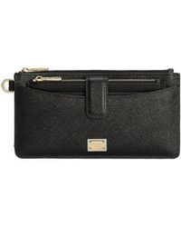 Dolce & Gabbana - Dauphine Logo Plaque Card Holder - Lyst