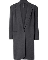 Norma Kamali - Long-Sleeved Casual Coat - Lyst