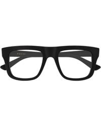 Gucci - Rectangle Eyeglasses - Lyst