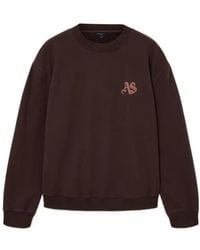 AllSaints - Icon Oversized Crew Neck Sweatshirt - Lyst