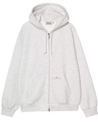 Carhartt - Hooded Wip Label Sweat Jacket - Lyst