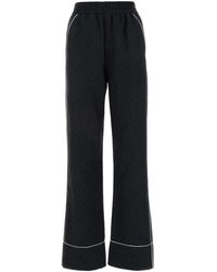 Off-White c/o Virgil Abloh - High Waist Straight Leg Trousers - Lyst