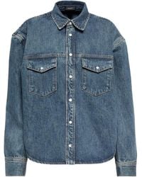 Wardrobe NYC - Denim Jacket With Chest Pockets - Lyst
