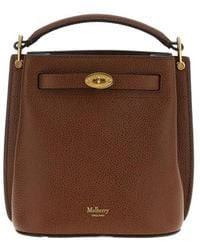 Mulberry - Islington Top Handle Mini Bucket Bag - Lyst