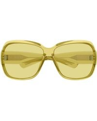 Gucci - Eyewear Oversized Frame Sunglasses - Lyst
