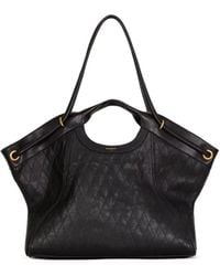 Balmain - Quilted Large Tote Bag - Lyst