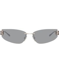 Balenciaga - Eyewear Rectangular Frame Sunglasses - Lyst