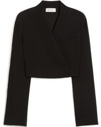 Sportmax - Short Jersey Jacket - Lyst