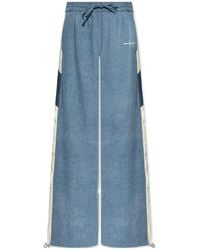 Amiri - Drawstring Chambray Track Pants - Lyst