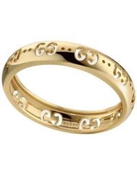 Gucci - Icon 18K Gg Ring - Lyst