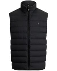 Polo Ralph Lauren - Embroidered-Logo Quilted Gilet - Lyst
