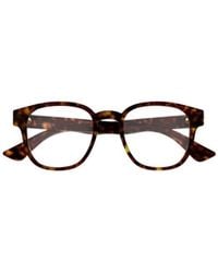 Gucci - Eyewear Square Frame Glasses - Lyst