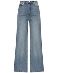 Officine Generale - Flared Denim Jeans - Lyst