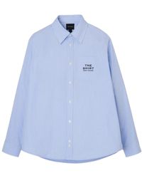 Marc Jacobs - The Striped Long-Sleeved Shirt - Lyst