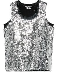 Junya Watanabe - Sequin-Embellished Top - Lyst