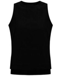 Herno - Laminar Sleeveless Crew-Neck Top - Lyst