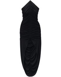 Alexander Wang - Structured Bodice Midi Dress - Lyst