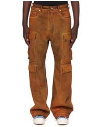 Rick Owens - Hollywood Double Cargo Jeans - Lyst