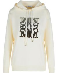 Max Mara - Taddeo Drawstring Knitted Hoodie - Lyst