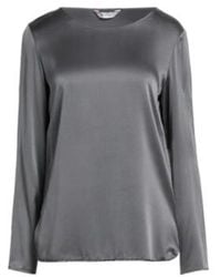 Max Mara - Minimalist Solid-Color Crew Neck Versatile T-Shirt - Lyst