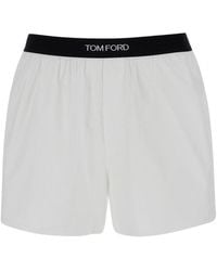 Tom Ford - Logo Waistband Stretched Boxers - Lyst