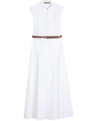 Max Mara - Studio Gesto Sleeveless Midi Dress - Lyst