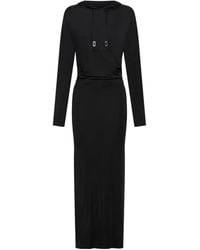 Dion Lee - Cut-Out Gathered Hooded Maxi Dress - Lyst