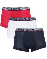 Emporio Armani - Logo Underwear 3-Piece Pack - Lyst