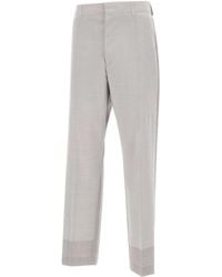 MM6 by Maison Margiela - Side Stripe Detail Tailored Trousers - Lyst