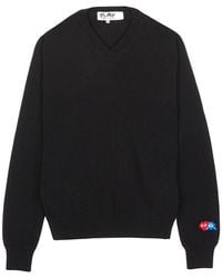 Comme des Garçons - X Invader Long-Sleeved Sweater - Lyst