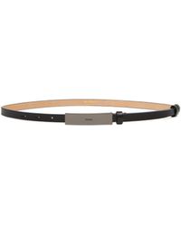 Max Mara - Logo Engraved Buckle Belt - Lyst