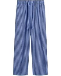 Tekla - Striped Poplin Pajama Pants - Lyst