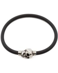 McQueen - Skull Pendant Bracelet - Lyst