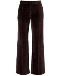 Courreges - Cotton-Blend Velvet Sweatpants - Lyst