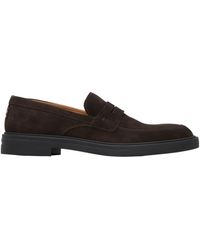 BOSS - Penny-Strap Loafers - Lyst